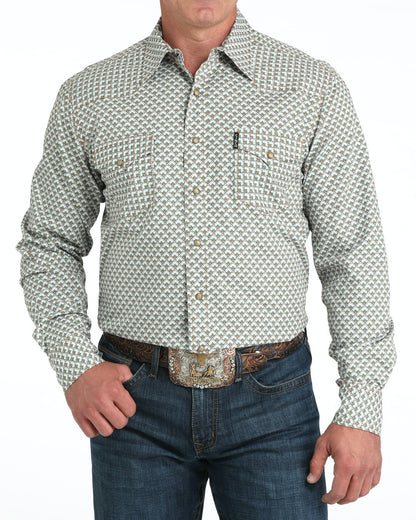 Cinch Men’s Modern Fit Snap Front Western Shirt