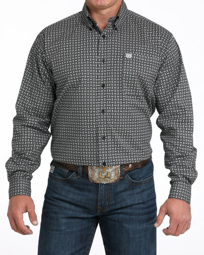 Cinch Stretch Classic Fit Button-Down Western Shirt
