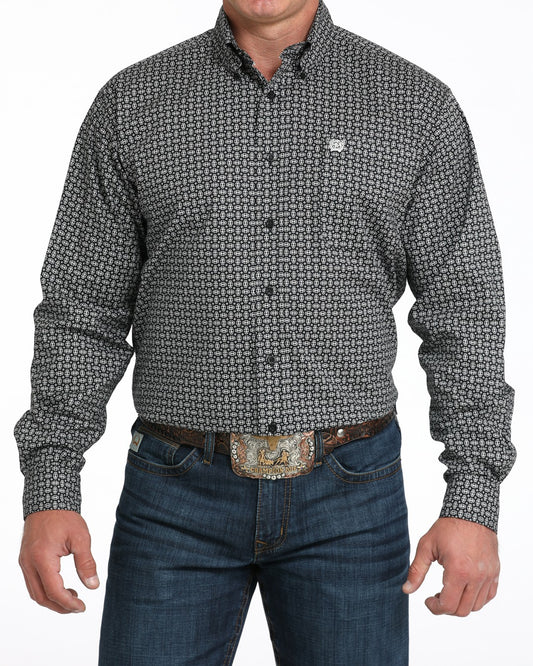 Cinch Stretch Classic Fit Button-Down Western Shirt
