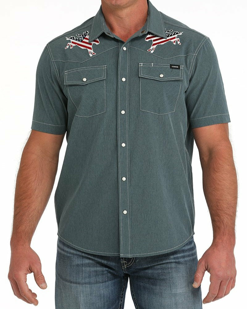 Cinch Arenaflex® Bronc Camp Shirt