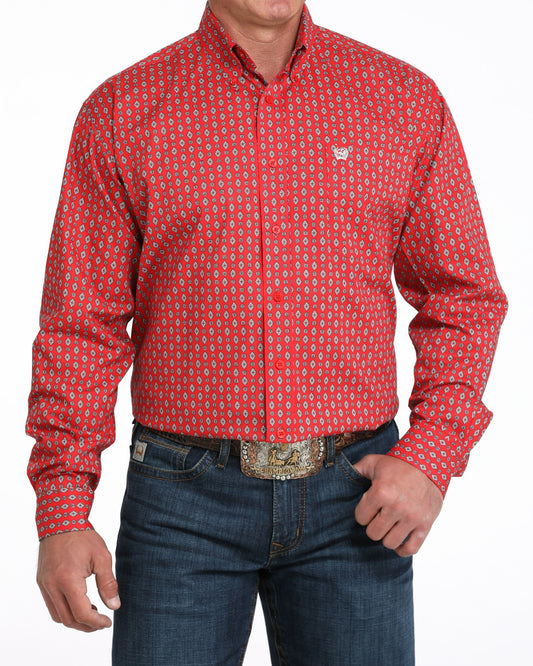 Cinch Stretch Classic Fit Button-Down Western Shirt