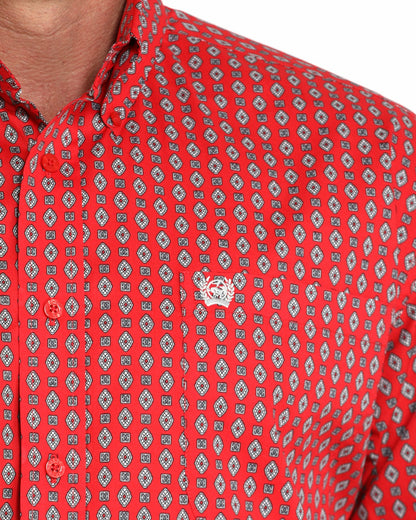 Cinch Stretch Classic Fit Button-Down Western Shirt