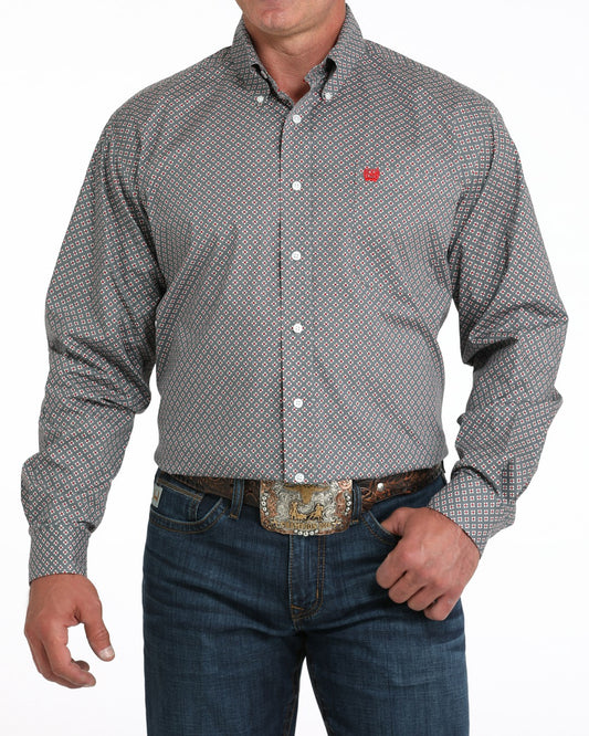 Cinch Stretch Classic Fit Button-Down Western Shirt