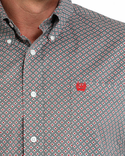 Cinch Stretch Classic Fit Button-Down Western Shirt