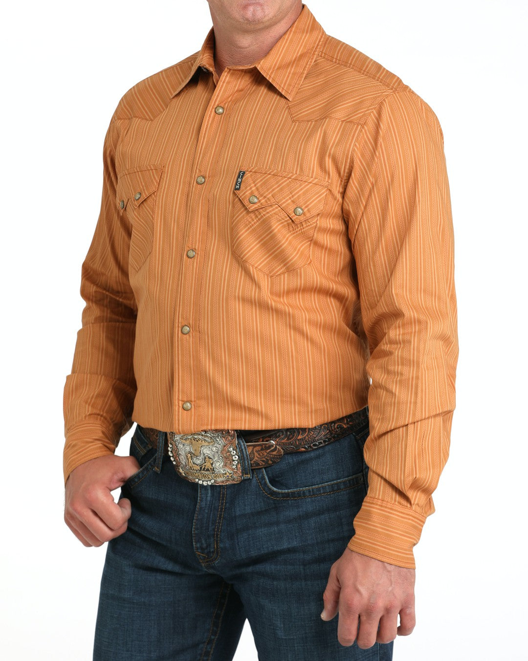 Cinch Men’s Modern Fit Snap Front Western Shirt