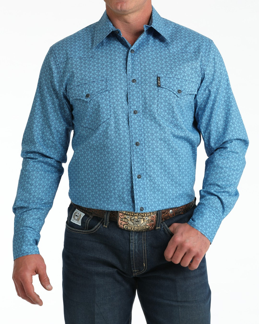 Cinch Men’s Modern Fit Snap Front Western Shirt