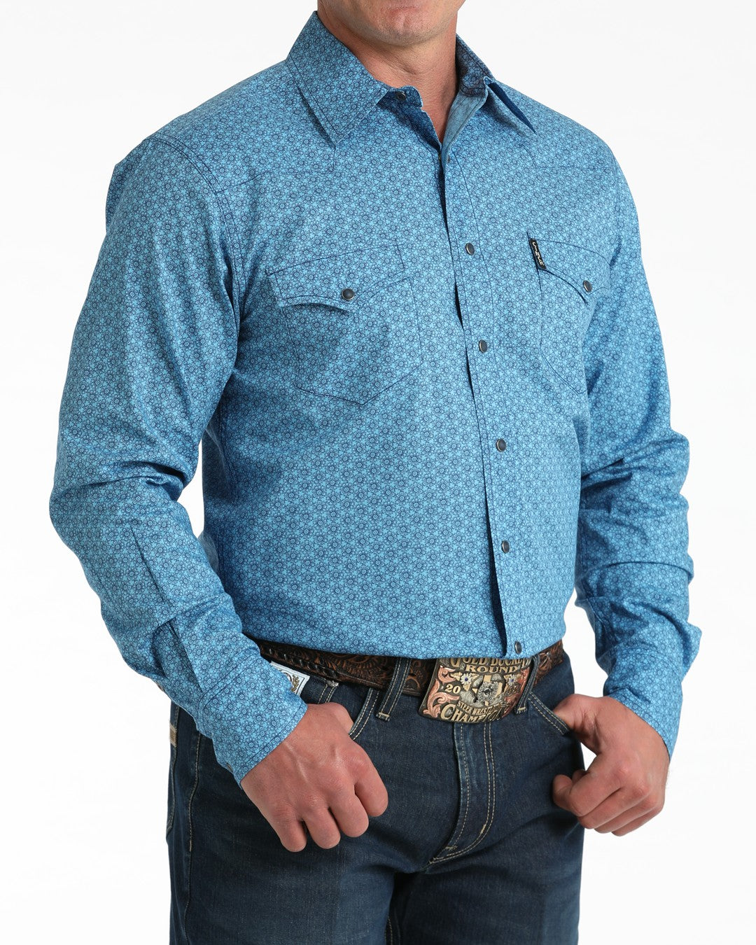 Cinch Men’s Modern Fit Snap Front Western Shirt
