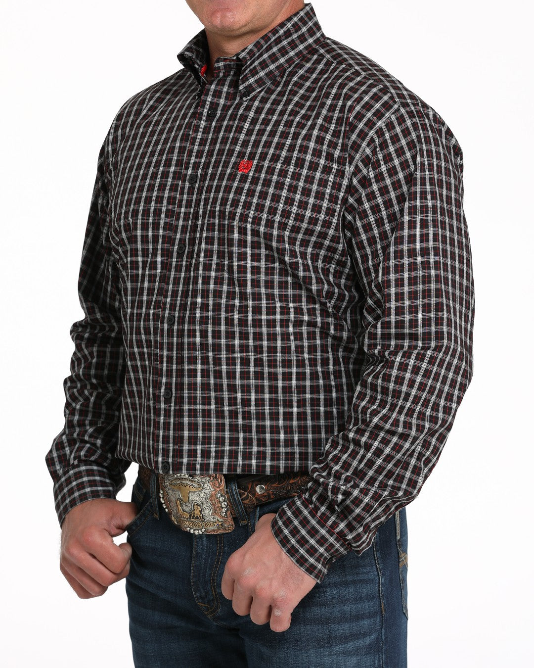 Cinch Stretch Classic Fit Button-Down Western Shirt