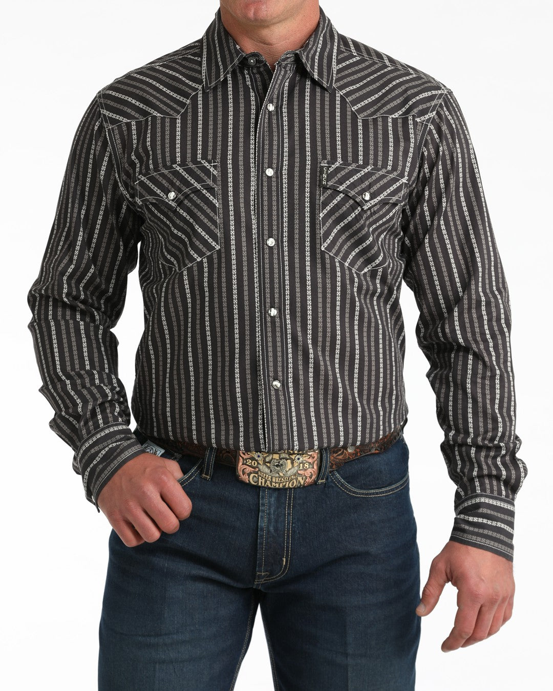 Cinch Men’s Modern Fit Snap Front Western Shirt