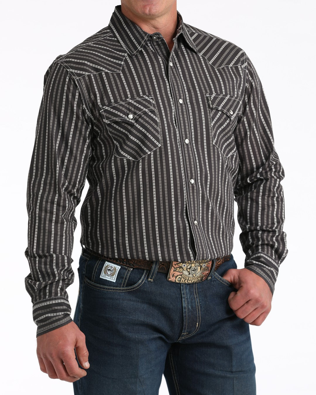 Cinch Men’s Modern Fit Snap Front Western Shirt