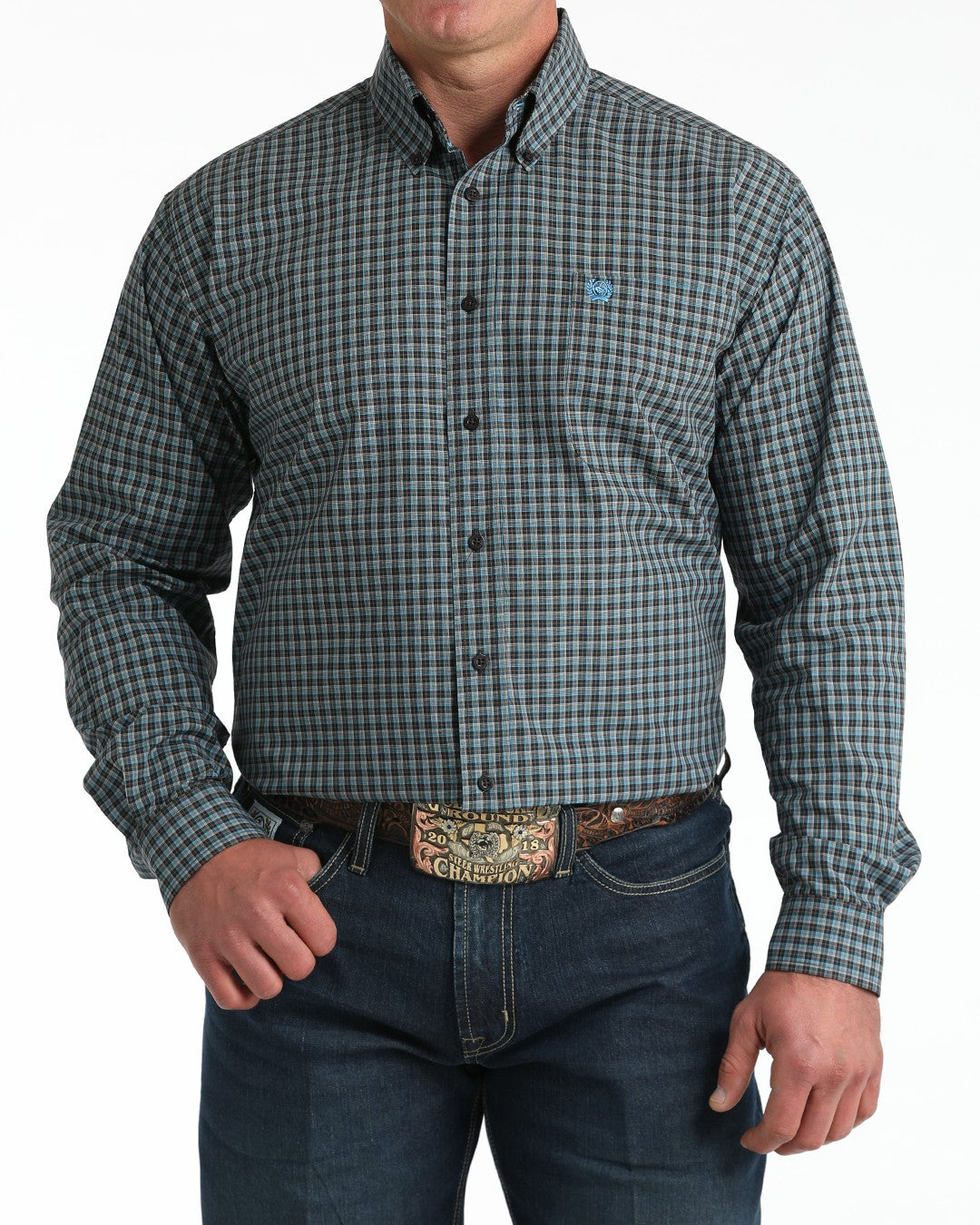 Cinch Men’s Classic Fit Button-Down Western Shirt