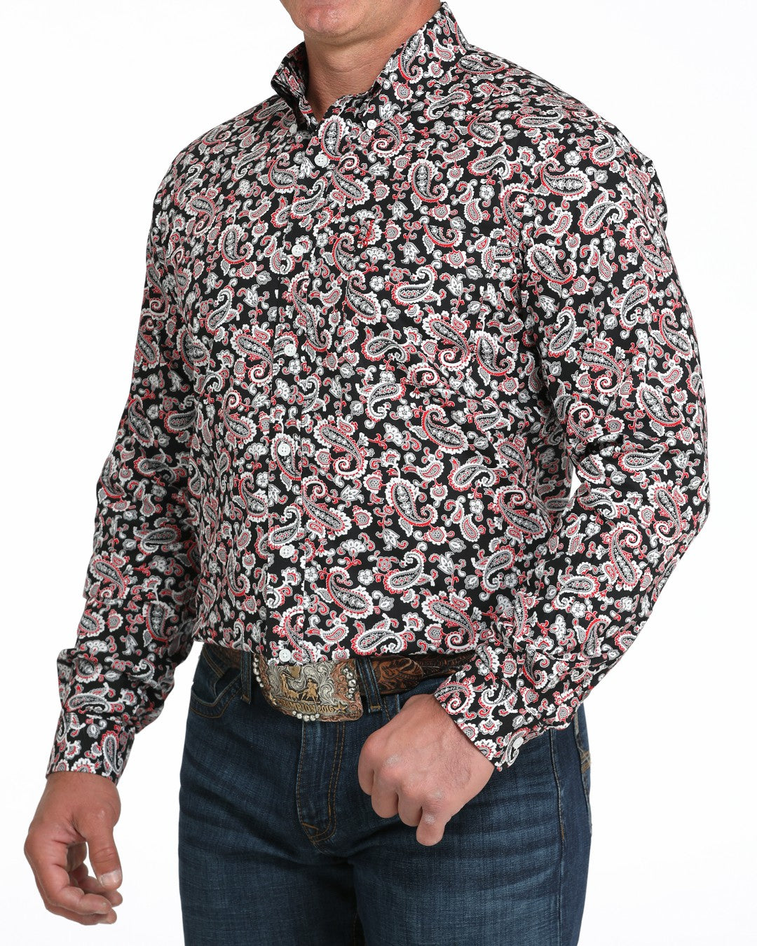 Cinch Men’s Modern Fit Button-Down Western Shirt
