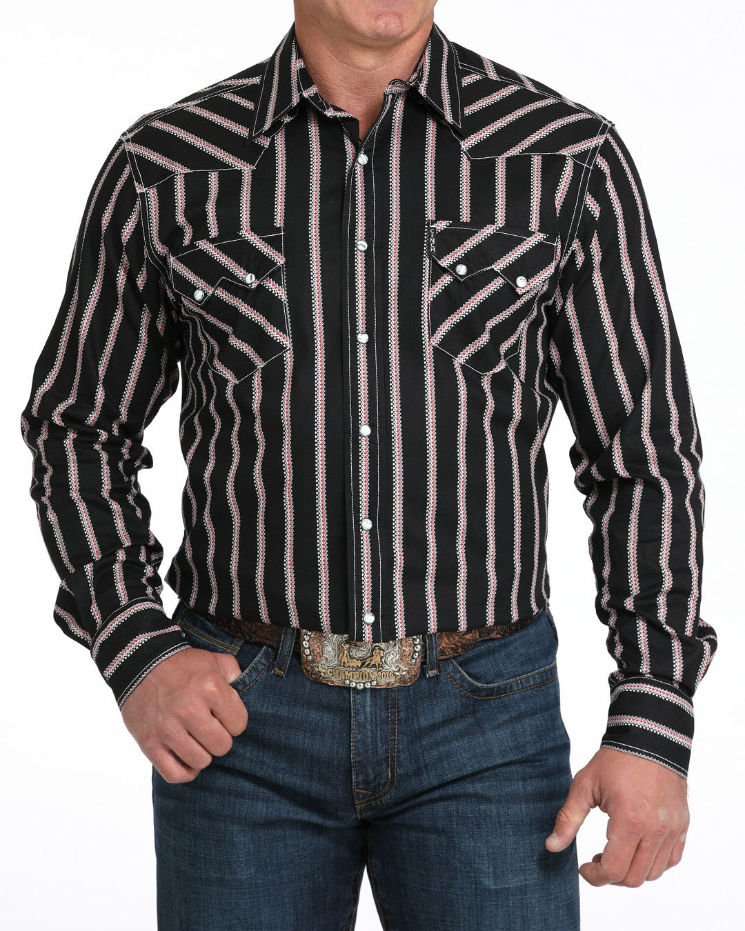 Cinch Men’s Modern Fit Snap Front Western Shirt