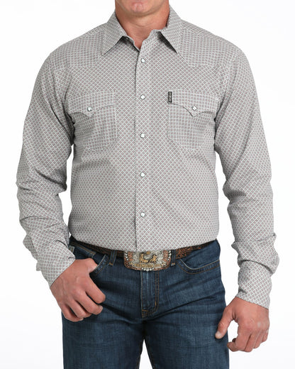 Cinch Men’s Modern Fit Snap Front Western Shirt