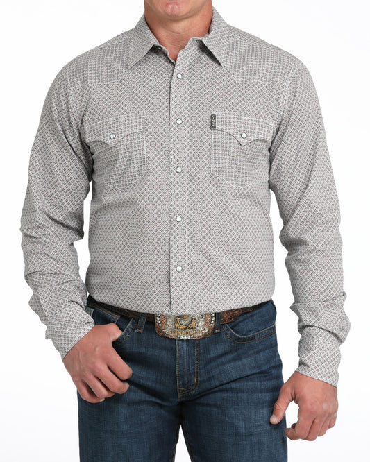 Cinch Men’s Modern Fit Snap Front Western Shirt