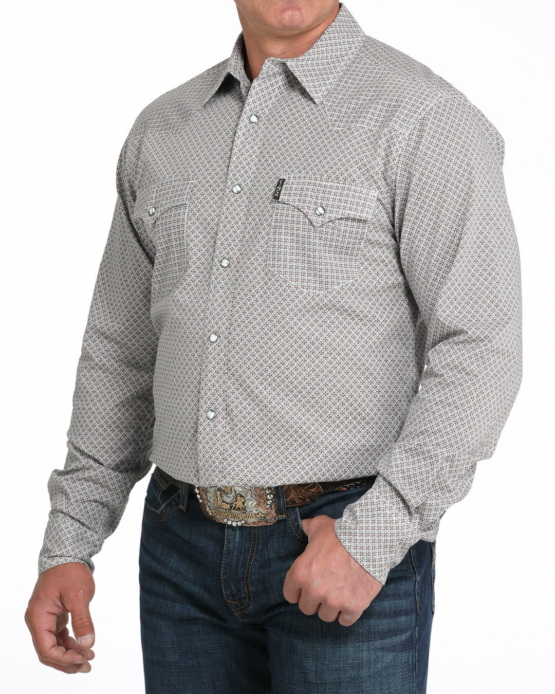 Cinch Men’s Modern Fit Snap Front Western Shirt