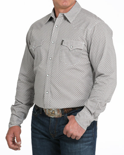 Cinch Men’s Modern Fit Snap Front Western Shirt