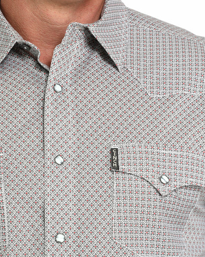 Cinch Men’s Modern Fit Snap Front Western Shirt