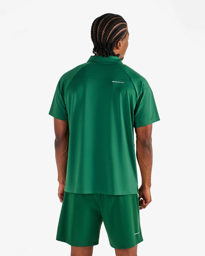 Performance Zip Raglan Polo - Eden Malbon Men