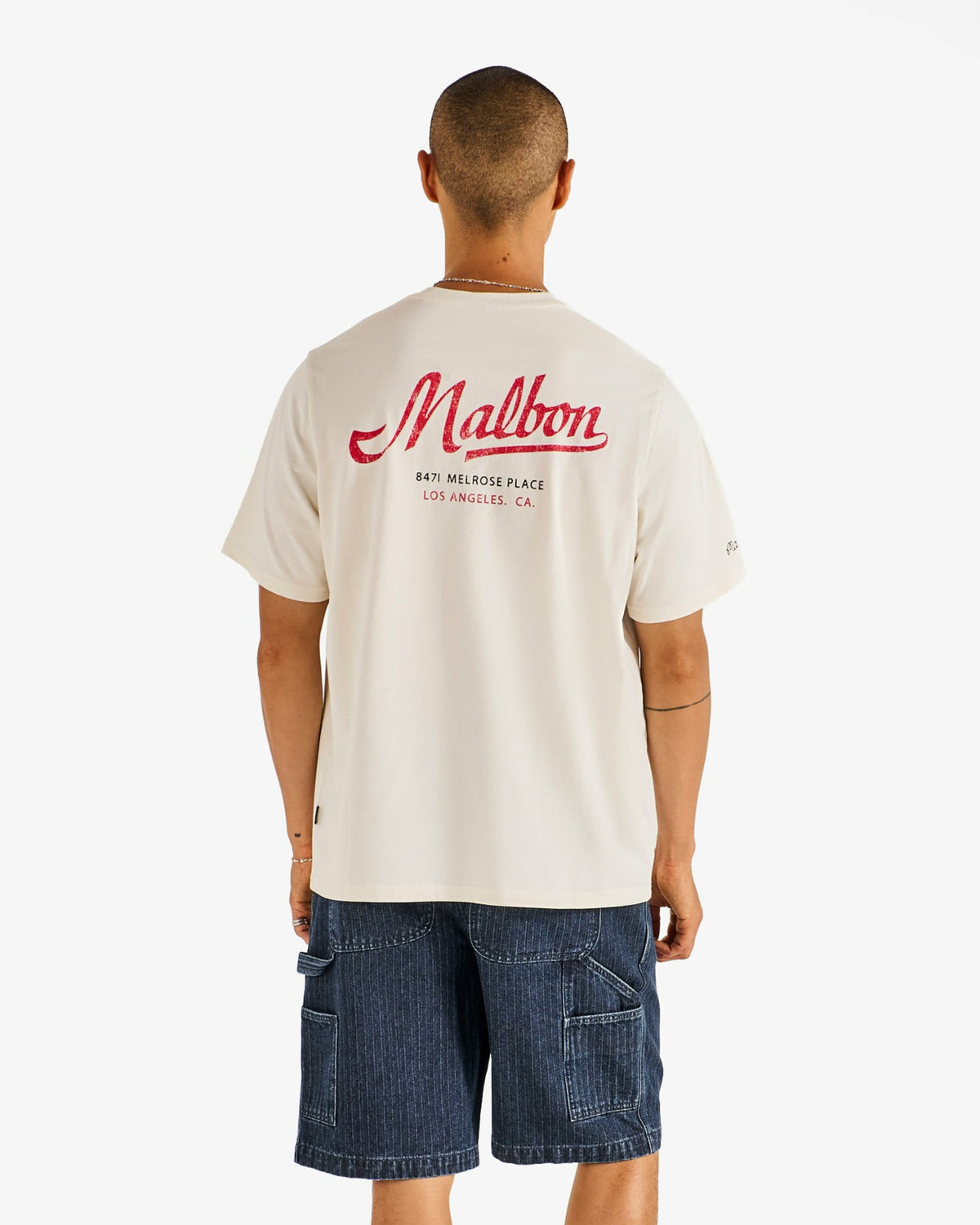 Bermuda Benchmark Tee - Ivory Malbon Men