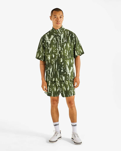 Scooter Inkwash Short - Olive Inkwash Malbon Men